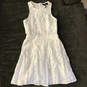 Lulu's Lace Cutout Dress